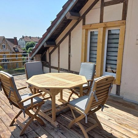 Appartement-Terrasse Parking Prive Meuble De Tourisme 4 Etoiles Белфор Екстериор снимка