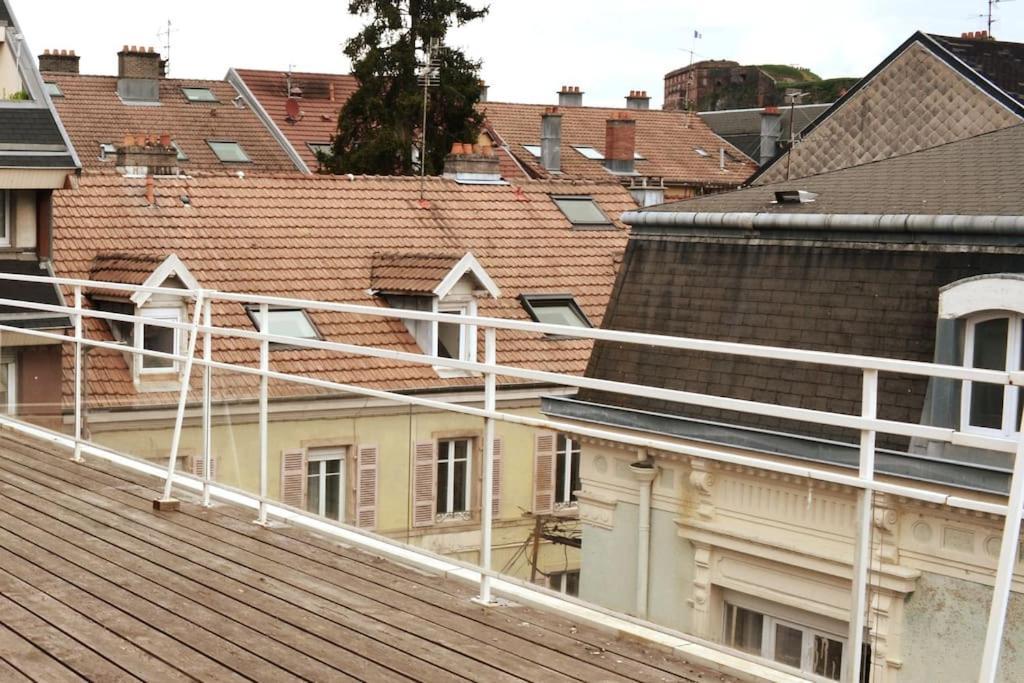 Appartement-Terrasse Parking Prive Meuble De Tourisme 4 Etoiles Белфор Екстериор снимка