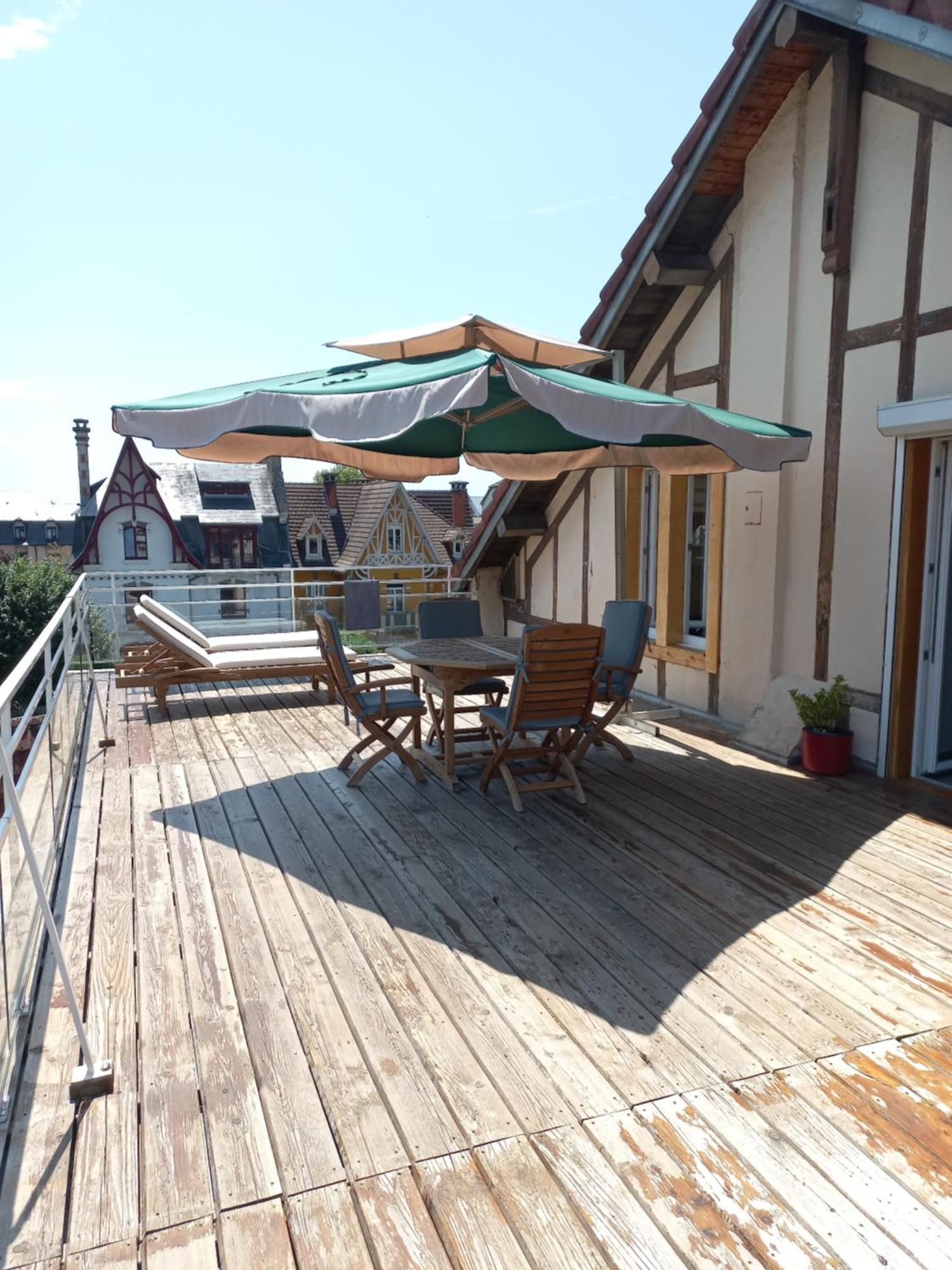 Appartement-Terrasse Parking Prive Meuble De Tourisme 4 Etoiles Белфор Екстериор снимка