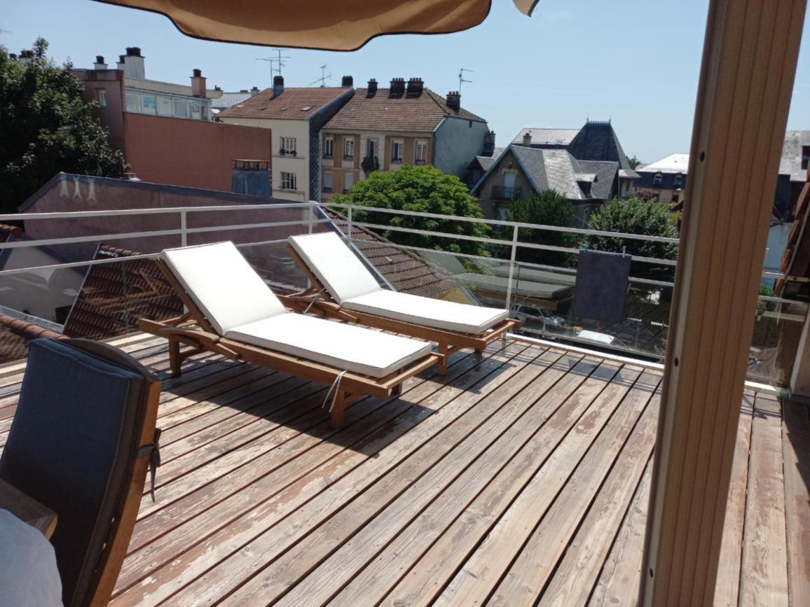 Appartement-Terrasse Parking Prive Meuble De Tourisme 4 Etoiles Белфор Екстериор снимка
